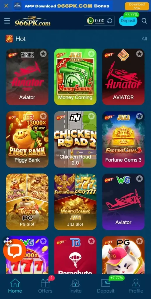 966PK Game Download